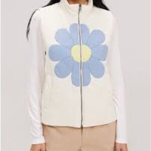 By Sami Ryan Flower Puff Vest